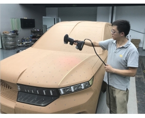 手持式三維掃描儀汽車(chē)整車(chē)三維掃描方案